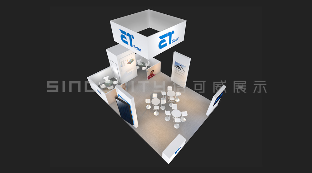 無錫博達(dá)展臺設(shè)計效果圖