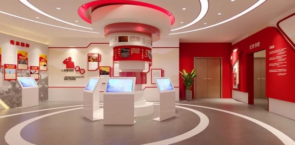黨群服務(wù)中心展廳設(shè)計傳承弘揚紅色精神！
