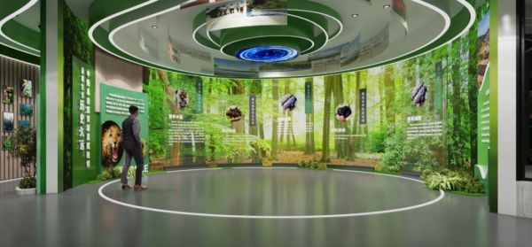 環(huán)保企業(yè)展廳設計