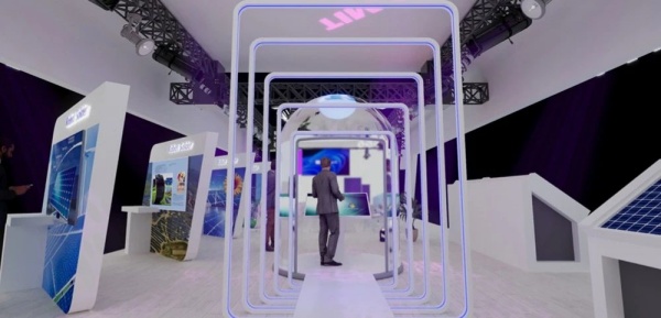 科技環(huán)保光伏產(chǎn)業(yè)展臺設(shè)計方案