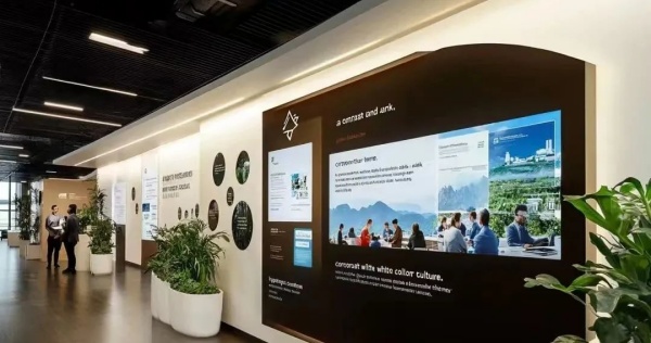 形象墻成為傳遞企業(yè)魅力的超級(jí)媒介！