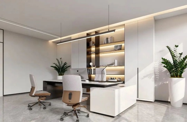 機械企業(yè)辦公展廳設計