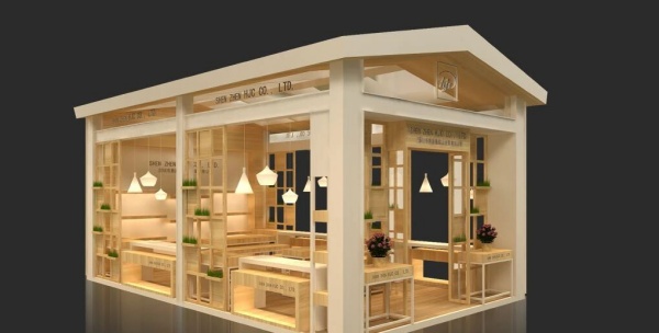 展廳設(shè)計以自然為韻，打造溫馨質(zhì)感空間