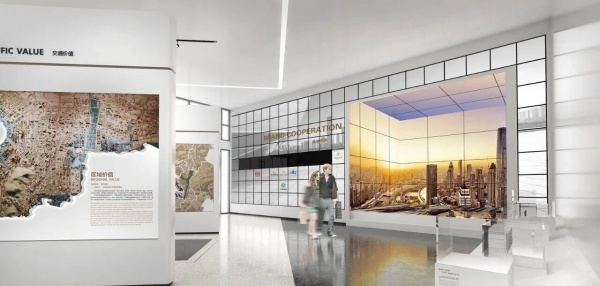 現(xiàn)代企業(yè)展廳效果設(shè)計以品牌基因重構(gòu)空間敘事邏輯