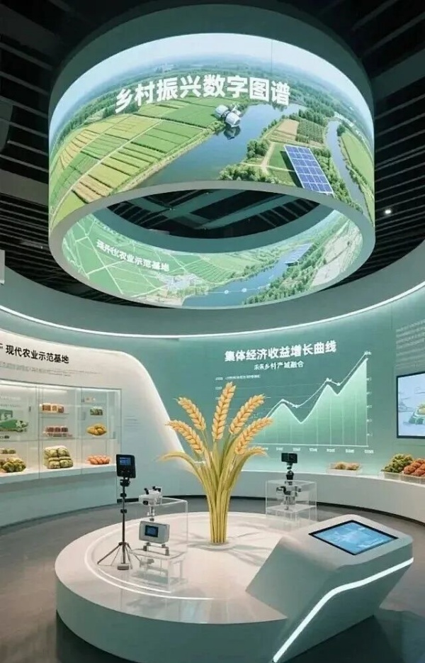 新農(nóng)業(yè)企業(yè)多媒體展廳：科技賦能下的綠色農(nóng)業(yè)沉浸式體驗(yàn)空間
