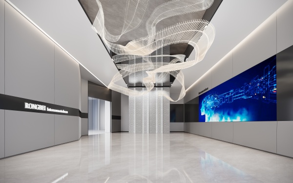 公司展廳裝修公司：沉浸式多媒體解決方案，深圳企業(yè)展廳設計公司