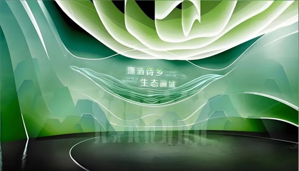 山水主題展館場(chǎng)景設(shè)計(jì)