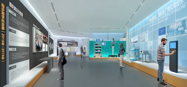 醫(yī)療器械展廳專業(yè)與體驗并重的醫(yī)療科技窗口